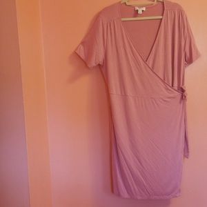 Forever21+ pastel pink dress